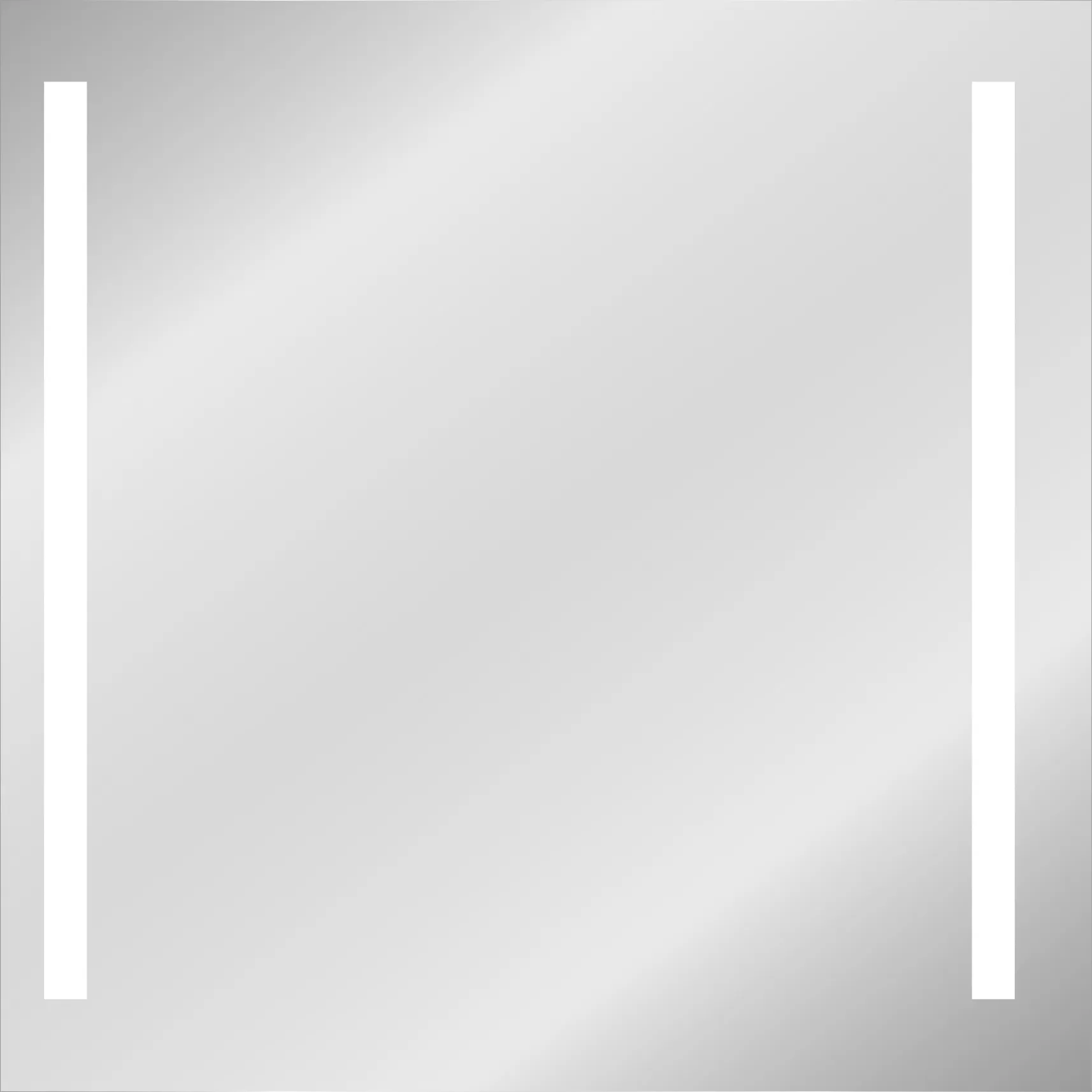 Acadia spiegel 60x70 cm met led