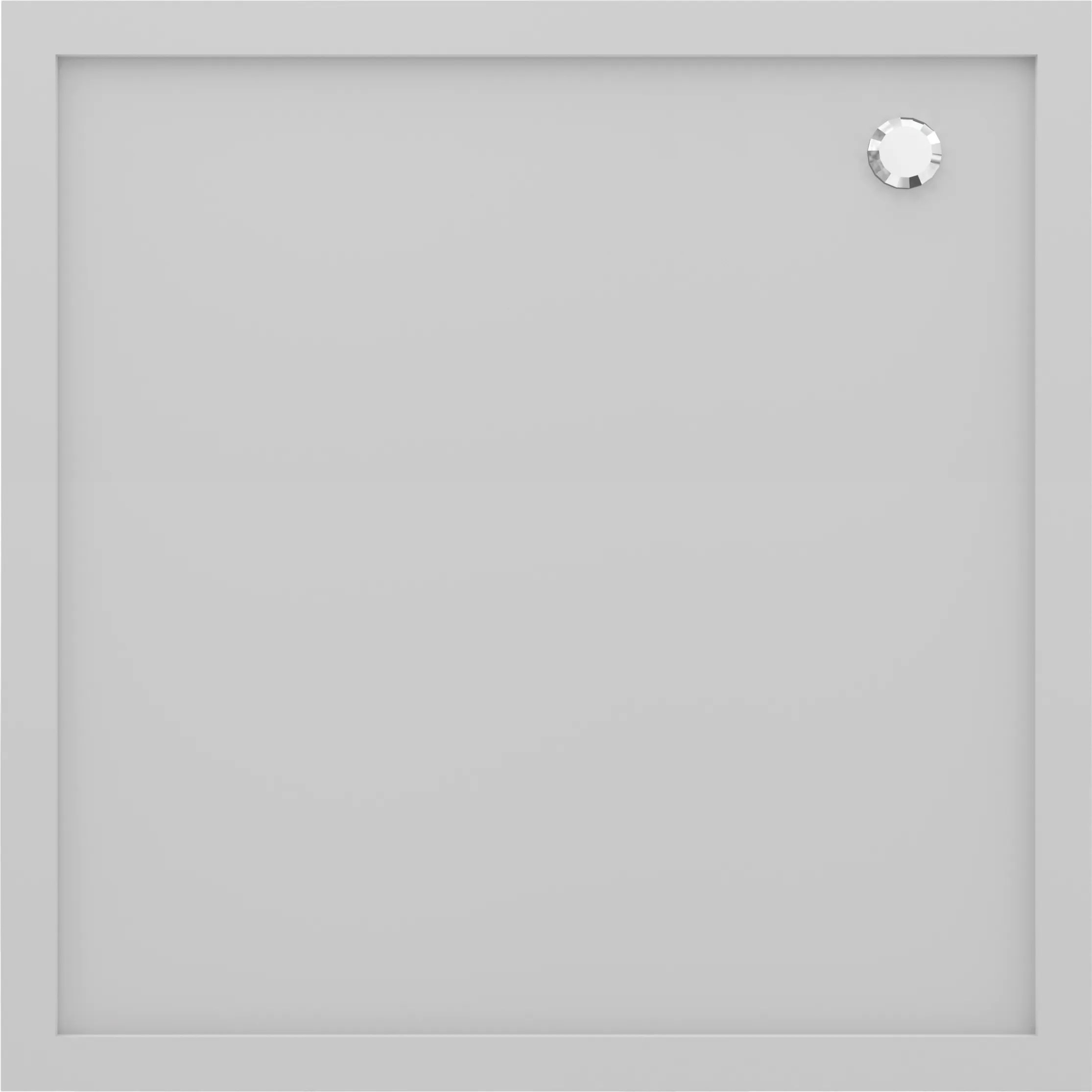 Maia 90x90 cm, mat wit