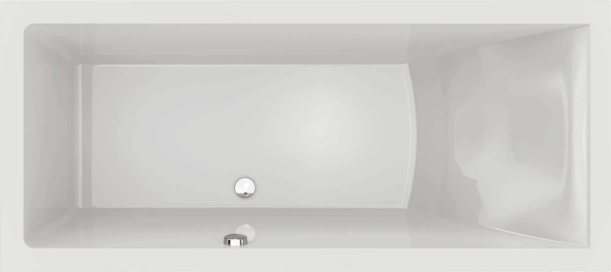 Cerus 180x80 cm, wit