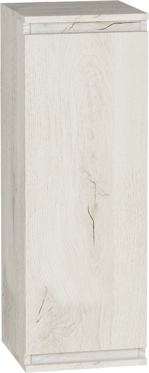 Alvaro kolomkast 100 cm white arwin oak