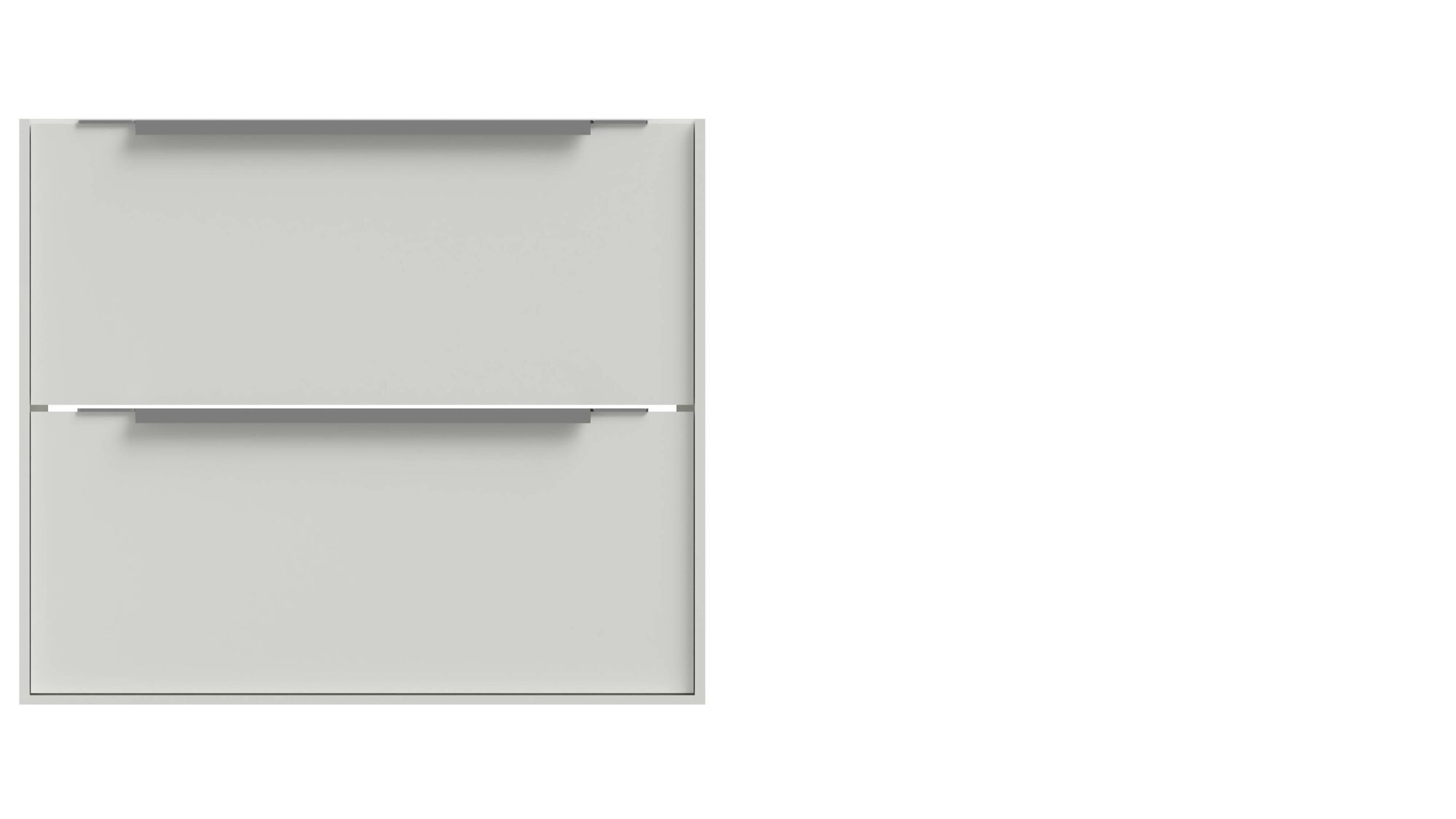Cassino onderkast 60 cm wit hoogglans