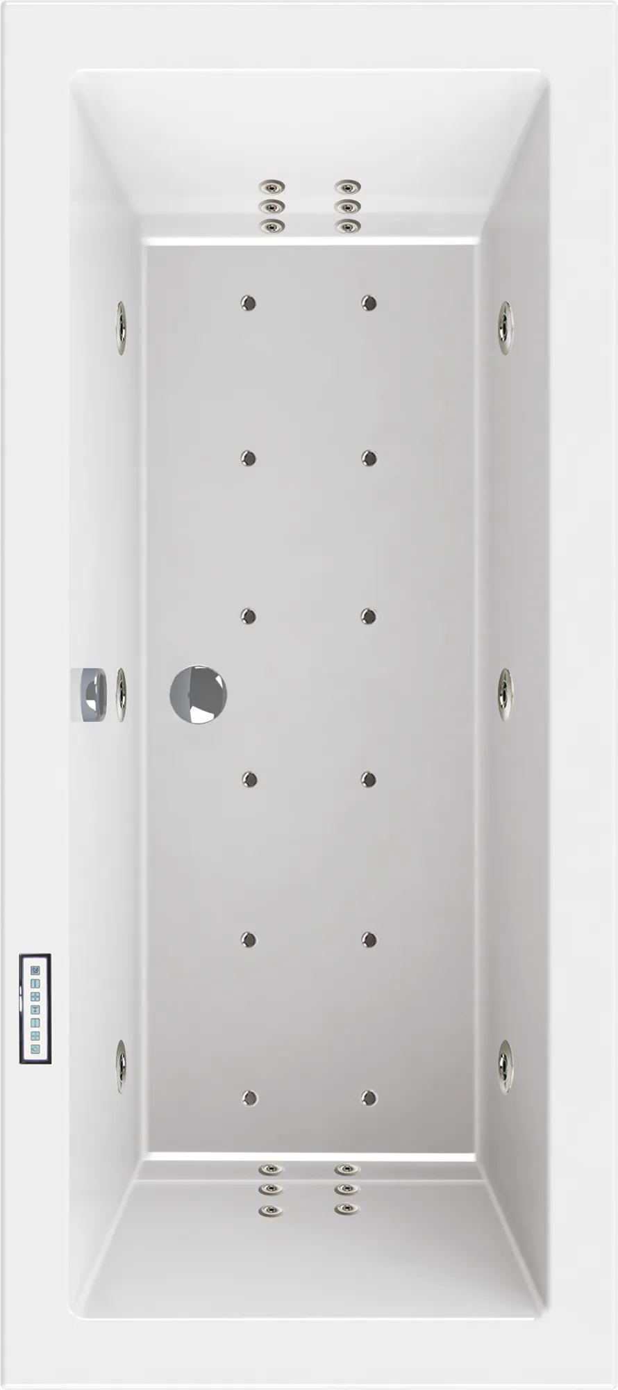 Shiatsu 3 Luxus Lucht- en water(hydro) massagesysteem