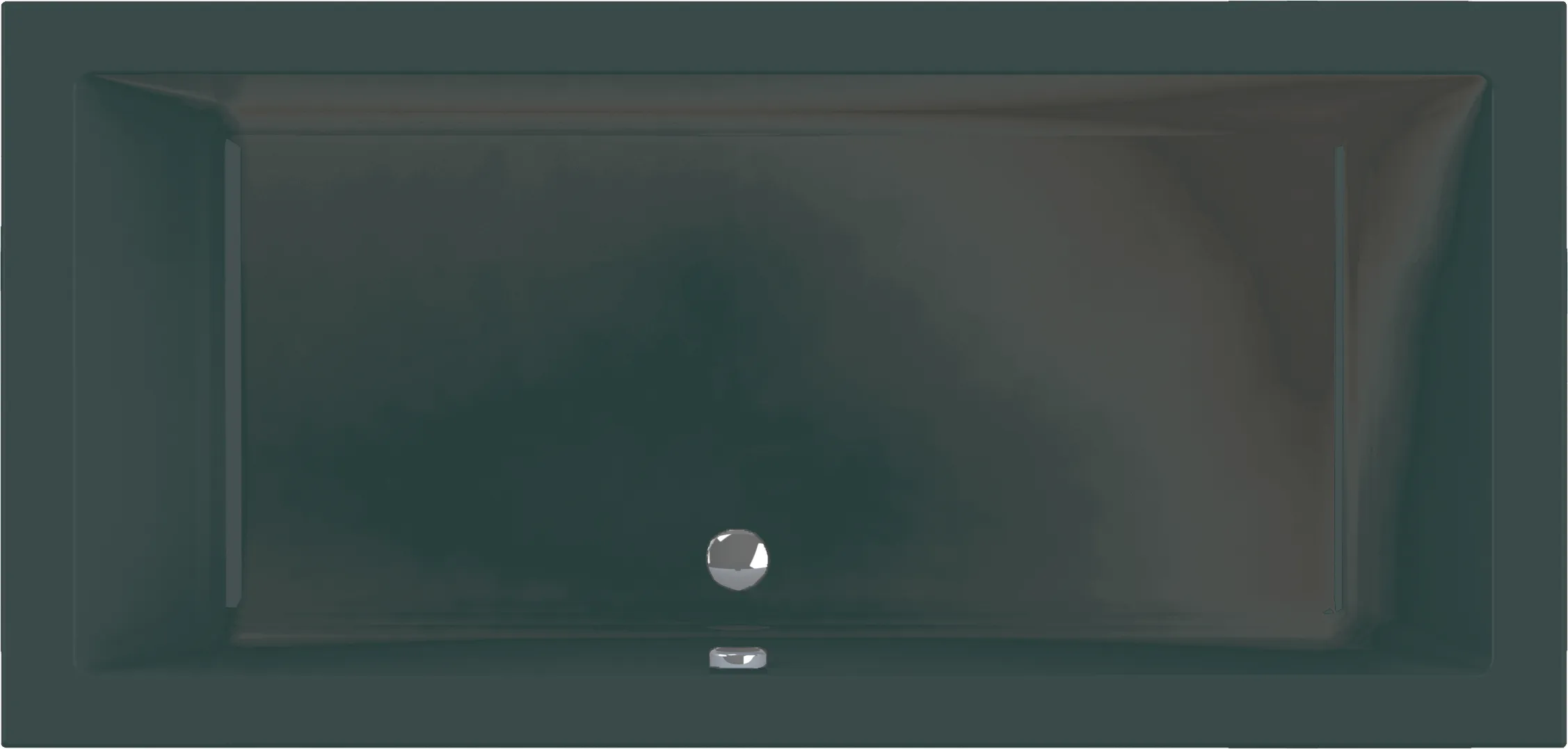 Agape 170x75 cm, mat zwart