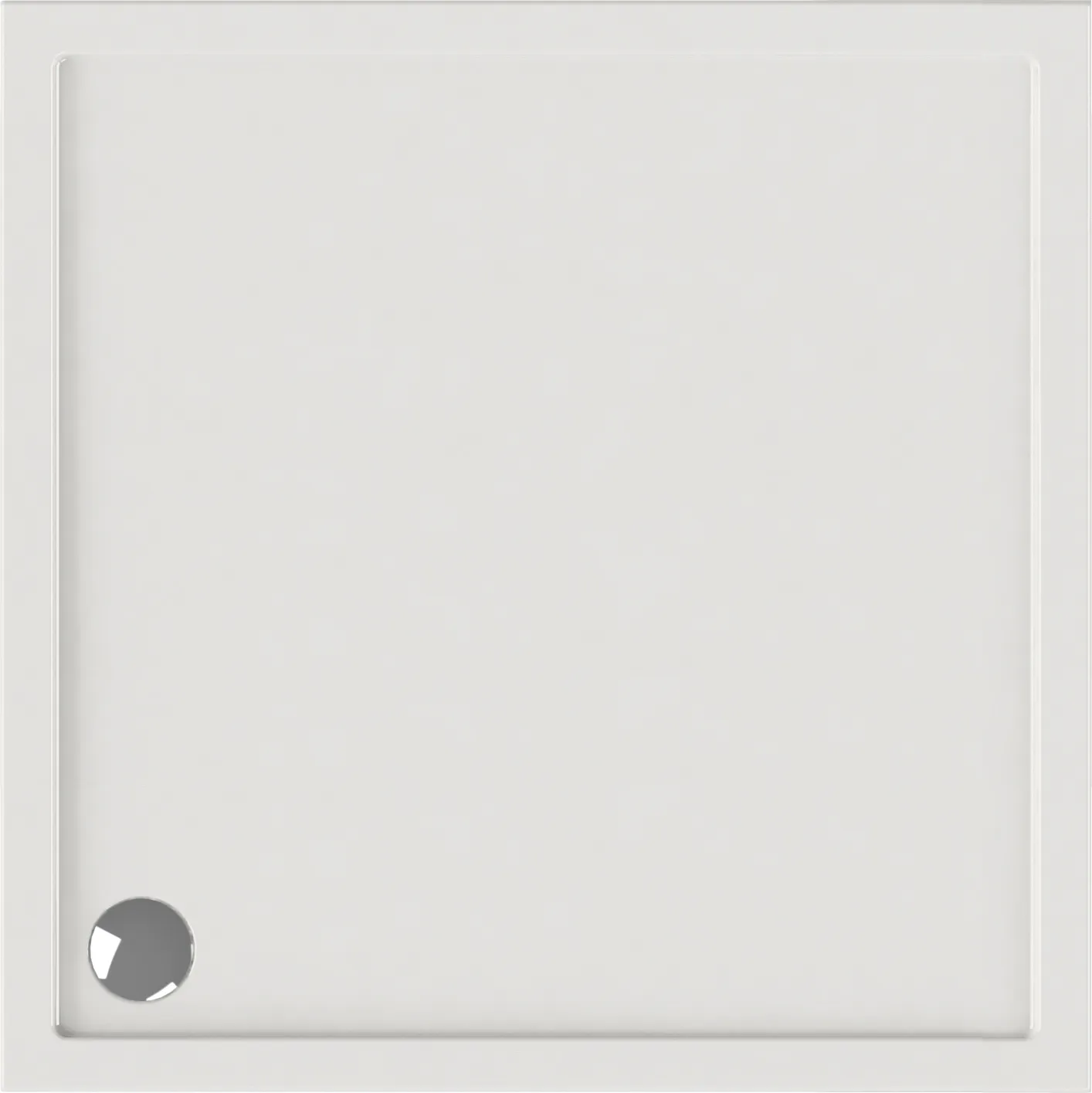 Maia 100x100 cm, wit