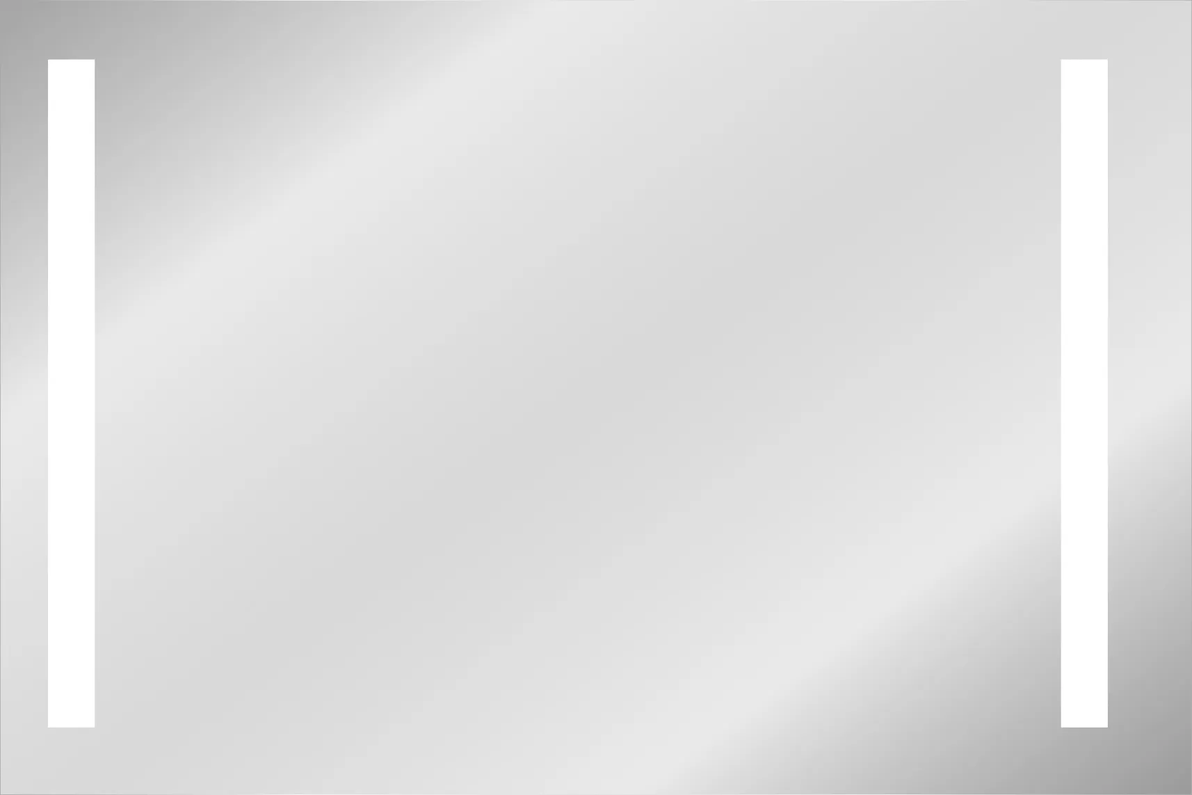 Acadia spiegel 90x70 cm met  led