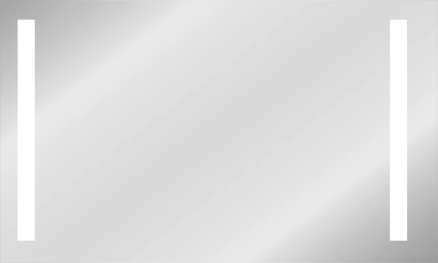 Acadia spiegel 100x70 cm met led