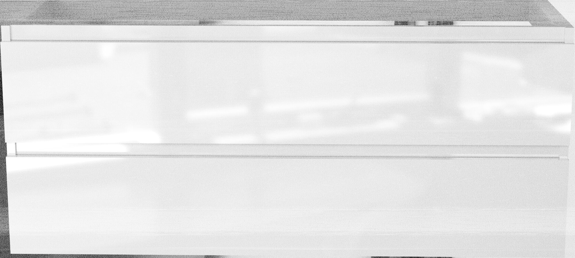 Lucido onderkast 120 cm wit hoogglans MDF